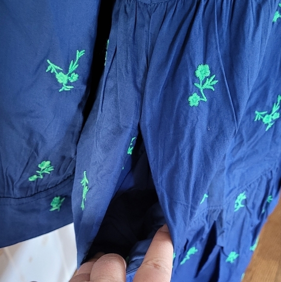 Hatley Maddy Popover Embroidered Flower Dress - Picture 7 of 14